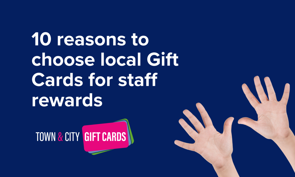 10 reasons to choose local Gift Cards for staff rewards in Ireland